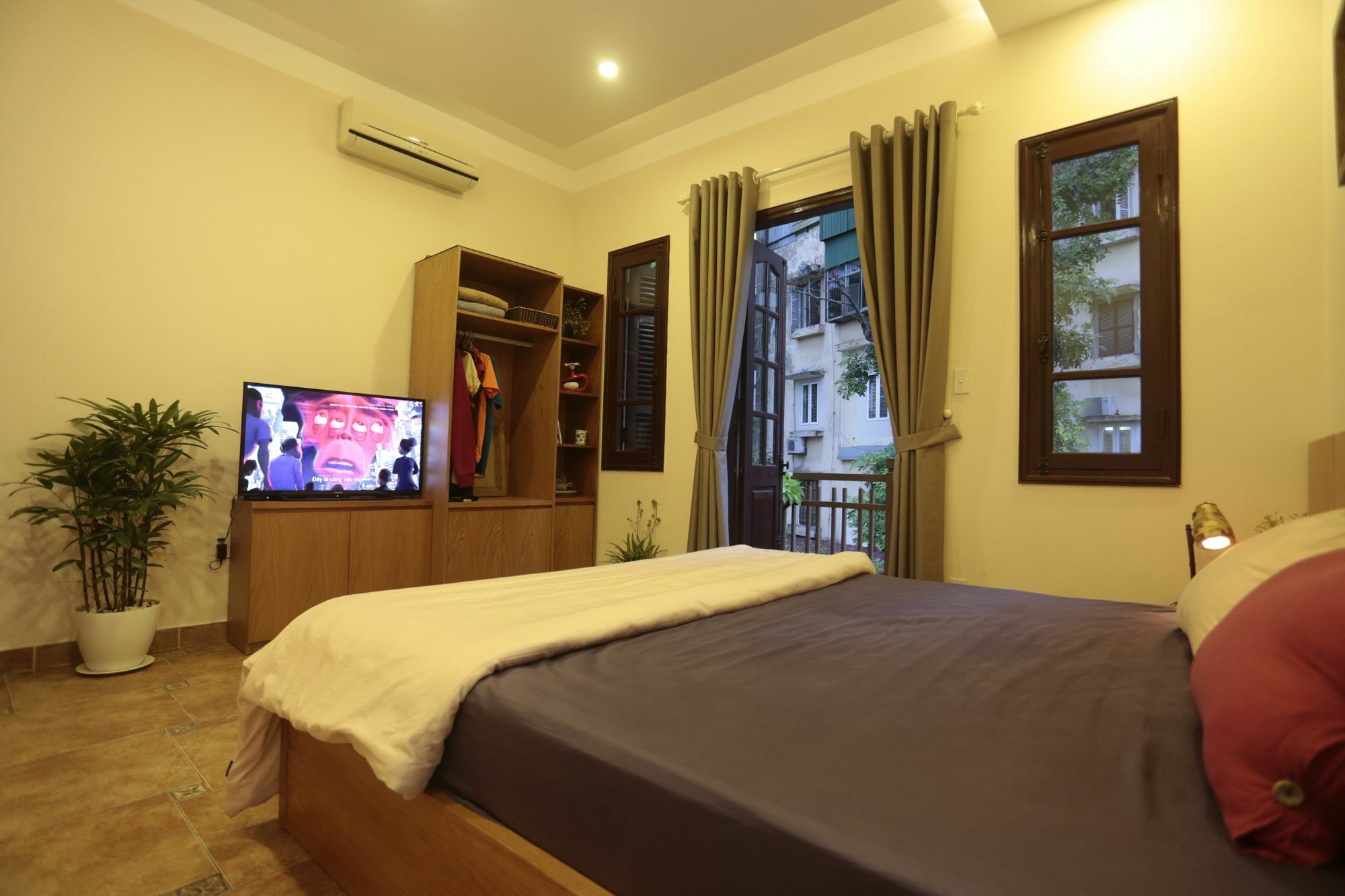 Hanoi Balcony Homestay Exteriör bild